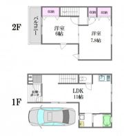 PKhouseの間取り画像