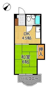 プレアール千代ヶ崎の間取り画像