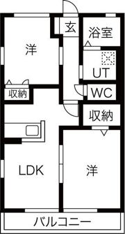 シャン・ド・フルールIの間取り画像