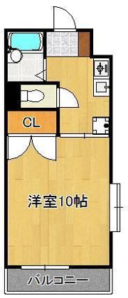 コンドミニアム西本町の間取り画像