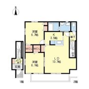 クレールモリN棟の間取り画像