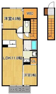 ラムロ吉田の間取り画像