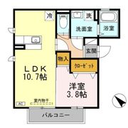 コート白山道Ⅲの間取り画像