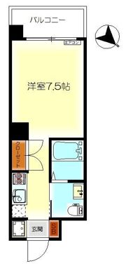 Der Strada.Y2 青山の間取り画像