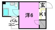 メゾンKIYAMACHIの間取り画像