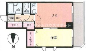 クレセント文庫の間取り画像