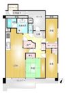 T-one MIYAHARA East Aの間取り画像