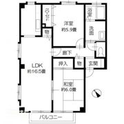 フォブール近藤Aの間取り画像