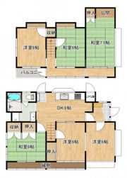 八幡2丁目戸建(10-27)の間取り画像