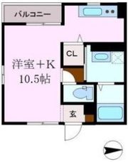 クレール・シャンブルⅡの間取り画像