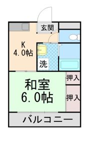 ERメゾンくすのきの間取り画像