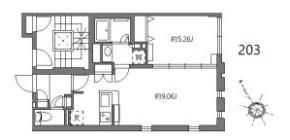 ザハウス祐天寺の間取り画像
