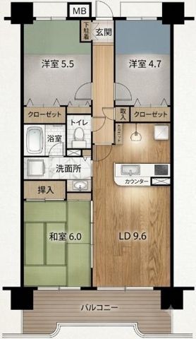 間取図