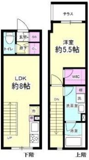 ザ・マークス品川旗の台の間取り画像