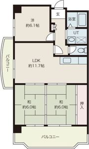城木住宅の間取り画像
