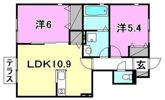 ソラーナ土居田の間取り画像