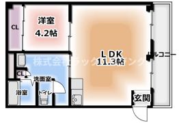 山本マンションの間取り画像
