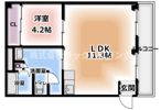 山本マンションの間取り画像
