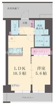 エイトバード東静岡の間取り画像