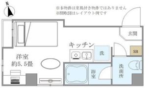 ソレイユ アンの間取り画像