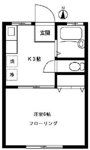 サンエムハイツの間取り画像