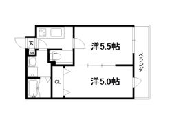 ベレーザ西陣Ⅱの間取り画像
