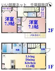 SUNNY SIDE E棟の間取り画像