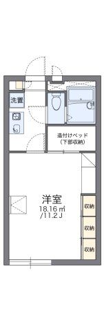 レオパレスBrosⅡの間取り画像