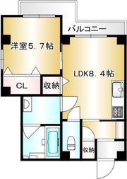 コンフォルタ楠葉の間取り画像