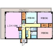 コープ野村水前寺の間取り画像