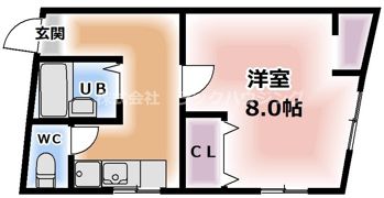 ヴィラナリー大和田の間取り画像