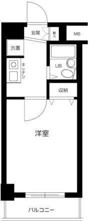 フェニックス新宿七丁目の間取り画像