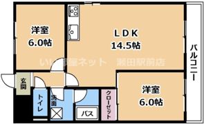 第36長栄ガーデンハイツヤマキの間取り画像