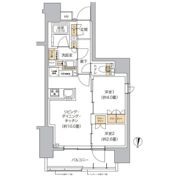 リビオメゾン東池袋の間取り画像