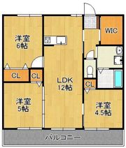 La lucioleの間取り画像