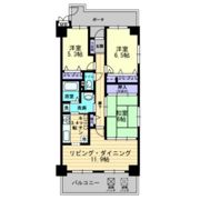 サーパス東島田の間取り画像