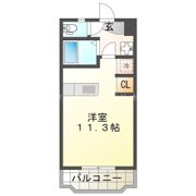 ハイライズHIRAIの間取り画像