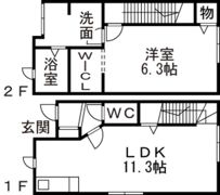 D－BOX山室の間取り画像