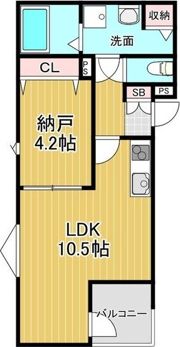 アールグレイコート庄内の間取り画像