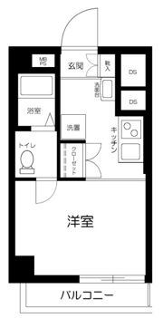 池田山スカイマンションの間取り画像