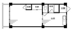 大辰マンションの間取り画像
