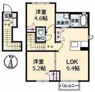 プラムコート B棟の間取り画像