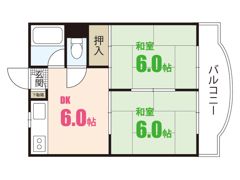 樹マンションの間取り画像