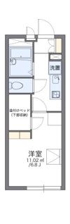 レオパレスヴィラ ハヅキの間取り画像