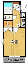 アルシュ八幡東の間取り画像