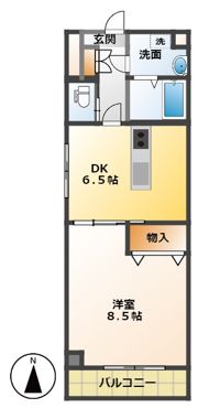 セントセシルの間取り画像