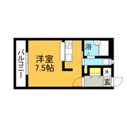 スリム九工大前の間取り画像