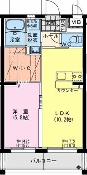 コト パレスの間取り画像