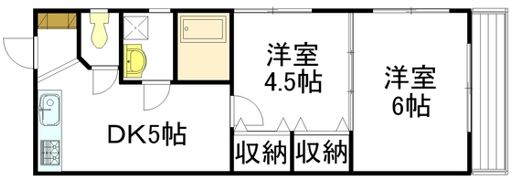 パレグレース平和公園の間取り画像