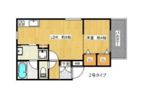 パロス江坂垂水町アイシアの間取り画像